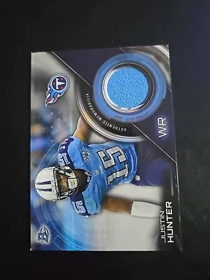 2015 Bowman Relics Justin Hunter Tennessee Titans #BR-JHU • $0.99