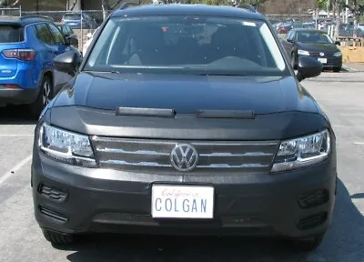 Colgan Front End Mask Bra 2pc.Fits 2018-21 Volkswagen Tiguan 2.0T S & SE W/OTAG • $302.99