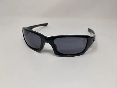 Oakley Fives Squared Sunglasses - Polished Black Frame Grey Lens OO9238-04 F128 • $85