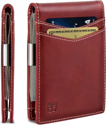 $31.77 • Buy Money Clip Wallet - Mens Wallets Slim Front Pocket RFID Blocking Card Holder Min