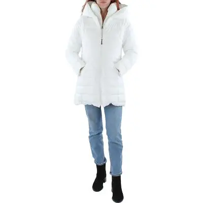 Laundry By Shelli Segal Quilted Mid-Length Puffer Coat With Bib Lining • $76.99