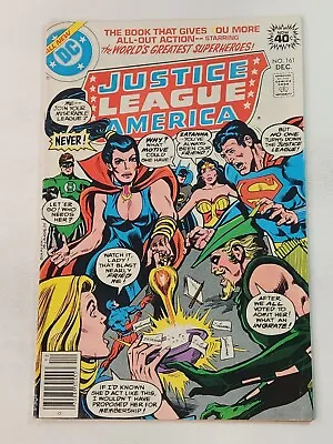 Justice League Of America 161 DC Comics Zatanna Joins JLA New Costume Bronze Age • $16.99