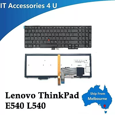 US Backlit Keyboard For Lenovo ThinkPad L540 L560 L570 E531 E540 Series  • $76