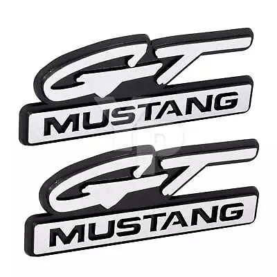 1994 1995 Ford Mustang GT 4.25  Chrome Fender Emblems Badges - Pair • $24.99