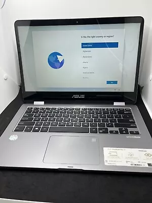 Asus Vivobook Flip 14 Tp401m 2 In 1 Laptop / Windows 10 / 128 Gb Emmc / 4gb Ram • $299