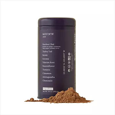 MUDWTR - 30 Serving :Rest (180G) - Organic Mushroom Tea - Hints Of Chamomile And • $31.90