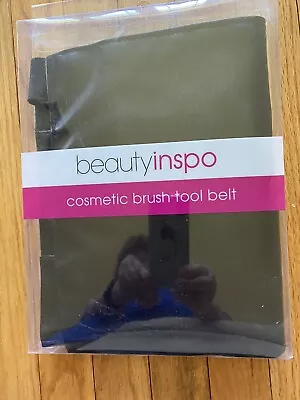 Beautyinspo COSMETIC BRUSH TOOL BELT 28 Pockets For Cosmetic Brushes Leather • $16.95