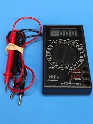 Vtg GB Instruments GDT-190A Digital Multimeter • $12.99