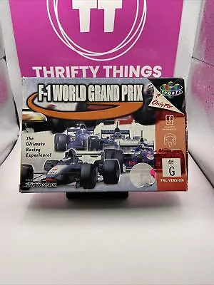 🇦🇺 F1 World Grand Prix Nintendo 64 N64 Game Boxed PAL Racing Driving AUS PAL • $37.99