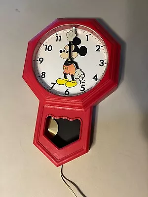 Vintage Mickey Mouse Clock • $19.95