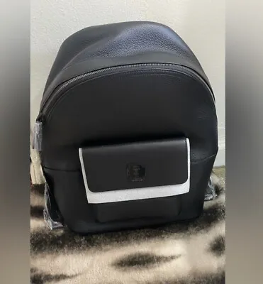 Stark Medium Leather Backpack • $1200.15