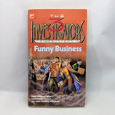 Funny Business - The Three Investigators Crimebusters #4 VTG 1989 1st Ed McCay • $15.99