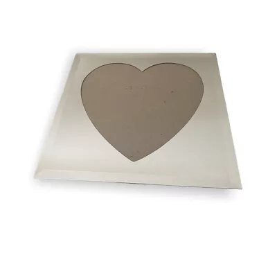 £12.99 • Buy Box Of 4 X Next MIRRORED MIRROR LOVE HEART SHAPED GLASS PHOTO PICTURE FRAME 6x6