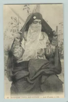 POSTCARD EGYPTIAN TYPES AND SCENES. Arab Woman • £4.20
