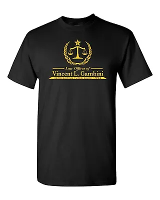 Vincent L Gambini Law Offices For Yutes My Cousin Vinny Unisex Tee Shirt 1274 • $15.95
