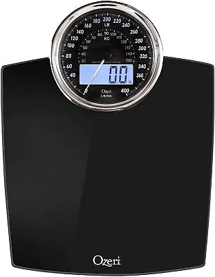 Ozeri Rev 400 Lbs Bathroom Scale [Colors] With Electro-Mechanical Weight Dial • $30.54
