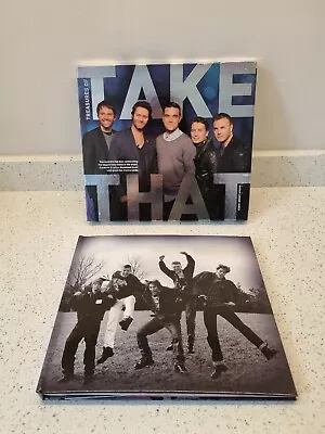 The Treasures Of Take That Large Hardback Book Collectable Band History & Poster • £9.99