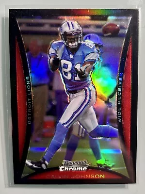 2008 Bowman Chrome #BC19 Calvin Johnson Refractor SP Megatron HOFer! • $5.99