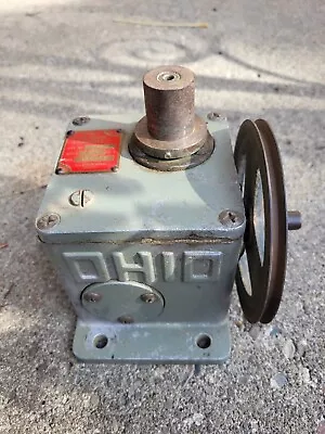 Ohio Gear Company 300:1 Worm Speed  Reducer 1/2 Input Output Shafts  VOT-300A • $175