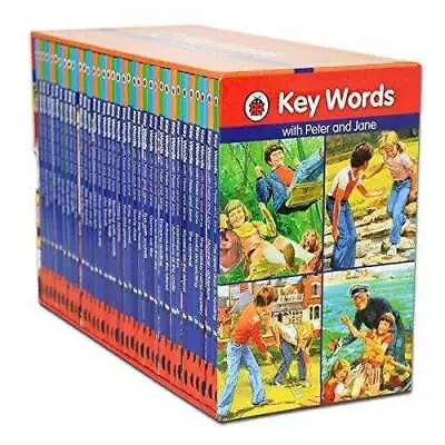 Ladybird Key Words With Peter And Jane 36 Books Set Collection Keywords | Ladybi • £32.99