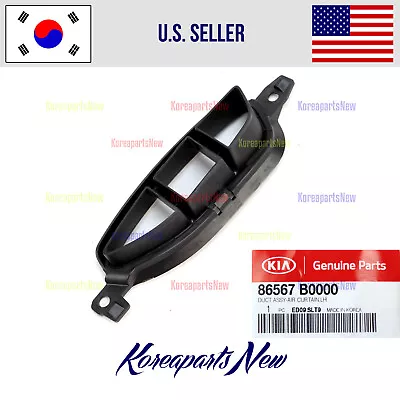$17.12 • Buy Front Bumper Grille Air Duct Left DRIVER 86567B0000 ⭐OEM⭐ Kia Forte 2017-2018