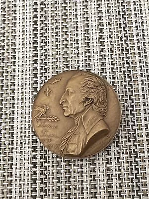 Thomas Paine Hall Of Fame For Great Americans Bronze Medal Medallic Art Co • $39.95