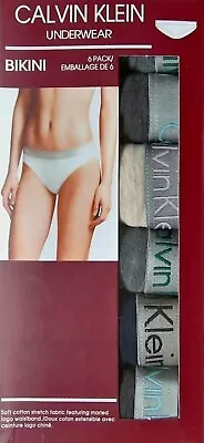 CK  Calvin Klein WOMEN UNDERWEAR SIZE S UK 8-10 SET Of 6 • £19.99