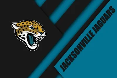 Jacksonville Jaguars NFL Team Football Home Decor Art Print Poster LARGE 36 X24  • $25.99