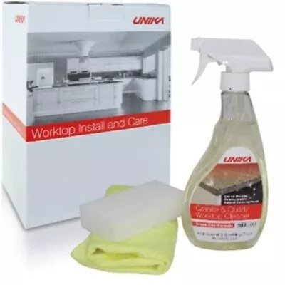 Unika Granite & Quartz Worktop Polish Care Kit • £17.99
