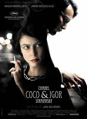 COCO CHANEL & IGOR STRAVINSKY Movie POSTER 11x17 French Mads Mikkelsen Anna • $9.98