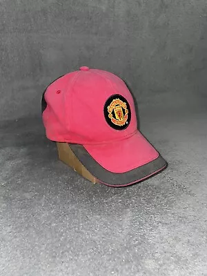 Manchester United F.C Vintage Baseball Cap One Size Fits All Adjustment. Red • £5.99