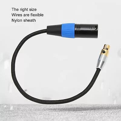 XLR Male To Mini XLR Female Cable Professional 3 Pin XLR Cable Adapter BEA • $10.59