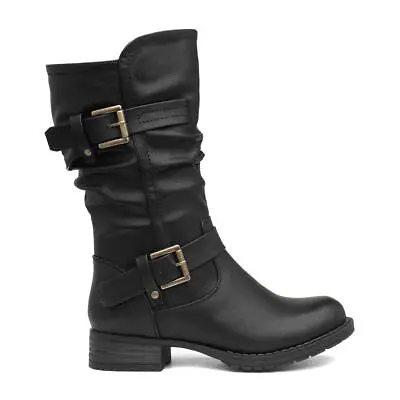 Lilley & Skinner Womens Boot Black Zip Up Calf Quebec Size EU 3738394041 • £24.99