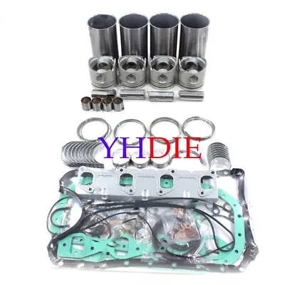 4D55 Overhaul Rebuild Kit With Gasket Set Bearing Fit Mitsubishi Diesel Engine • $455