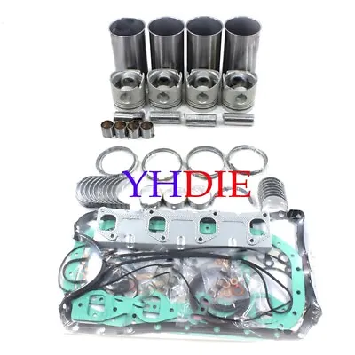 4D55 Overhaul Rebuild Kit With Gasket Set Bearing For Mitsubishi Diesel Engine • $397