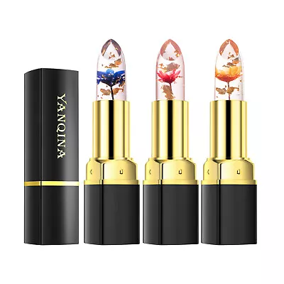 3pcs Magic Jelly Mood Lip Balm Color Changing Lipstick Moisturizing Long-Lasting • $13.99