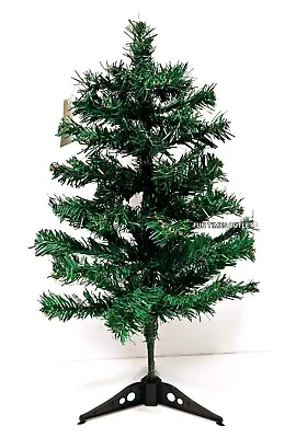 Christmas Tree Green Artificial 2Ft Table Top Natural Style Pine Tree Decoration • $9.99