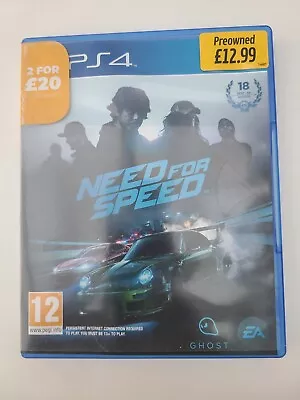 Need For Speed (Sony PlayStation 4 2015) • £5