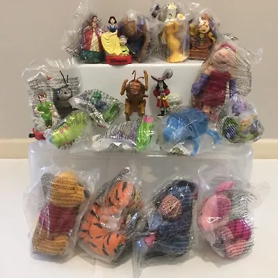 McDonalds Disney Toys Happy Meal LOT Antz Beauty & The Beast Winnie The Pooh 90s • £15