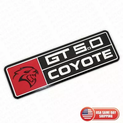 3D Ford Mustang Sport Shelby Cobra GT 5.0 Coyote Interior Badge Emblem Aluminum • $9.99