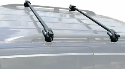 BRIGHTLINES Steel Cross Bars Roof Racks Compatible For Volvo XC90 XC70 V70 V50 • $95.99