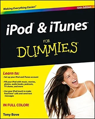 $22.54 • Buy IPod And ITunes For Dummies, Bove, Tony
