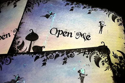 OPEN ME Fairytale Style Envelopes - Set Of 8 - For Your Invitations Etc • £5.50