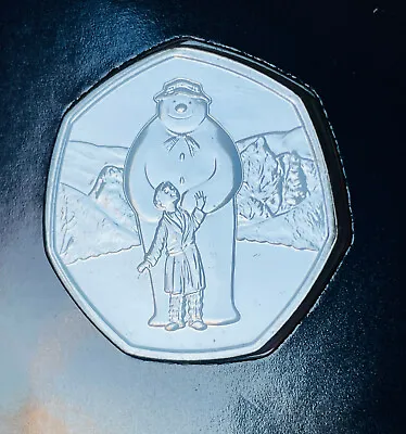 £9.49 • Buy 2019 50p Fifty Pence Christmas Coin The Snowman Brilliant Uncirculated Certified