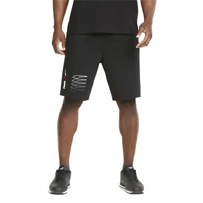 Puma RadCal Graphic Shorts Mens Black Casual Athletic Bottoms 671577-01 • $17.99