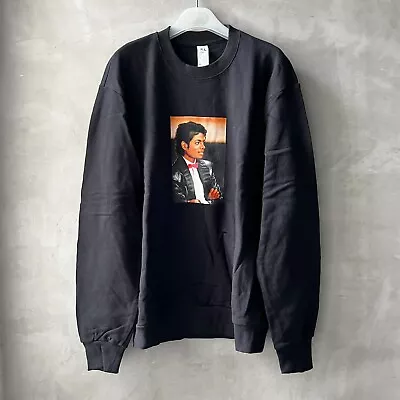 Michael Jackson Printed Graphic Black Sweater • $85