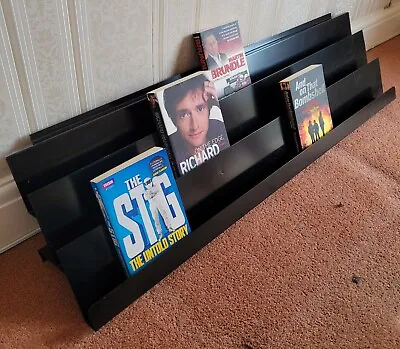 Slatwall Book Shelf Rack For Shop Display Fitting Also For Brochures Magazines • £7.99