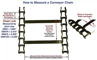 $518.95 • Buy 8' Salt Spreader Conveyor Drag Chain For Western RC 65183 1459110