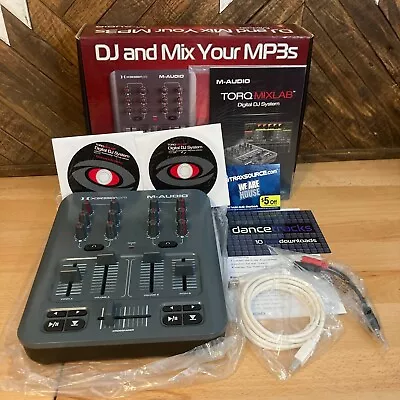 M-Audio X-Session Pro USB MIDI Controller TORQ Mixlab Digital DJ System Software • $59.94
