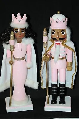 Wondershop Target 14  Pink African American King & Queen Nutcracker Set • $29.99